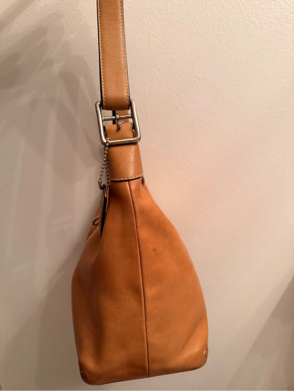Coach Cognac Leather Hobo Shoulder Bag
